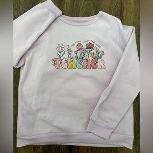 SHEIN Teacher sweatshirt